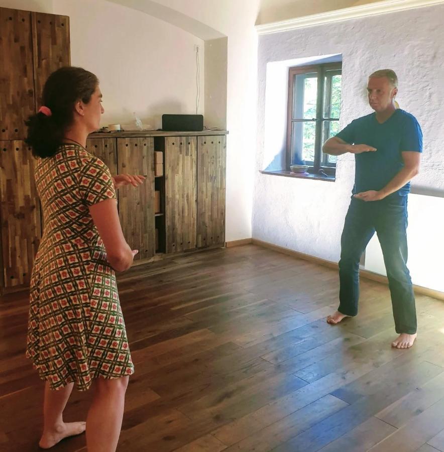 Tauglerei Appartement Kamin In Den Zauberbergen Sankt Koloman Buitenkant foto
